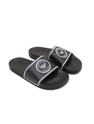 Pánske nazúvaky XJPM14 XN870 A120 čiernobiele - Emporio Armani