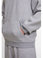 Build your Brand BY 410 Mikina s kapucňou z hrubej bavlny „Loose Fit“ 56.0410 melírovaná sivá Build your Brand BY 410 Mikina s kapucňou z hrubej bavlny „Loose Fit“ 56.0410 melírovaná sivá