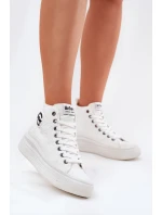 Lee Cooper Dámske tenisky na platforme LCW-25-44-3209L White Lee Cooper Dámske tenisky na platforme LCW-25-44-3209L White