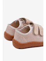 Detské barefootové papuče Froddo Canvas G1700440-1 Zlaté Detské barefootové papuče Froddo Canvas G1700440-1 Zlaté
