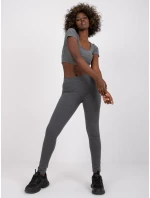 Legíny RV LG 2850.22P tmavo šedá