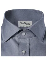 Košeľa Journey storm gray melange