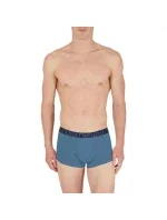 Pánske boxerky 3Pack 111357 4R726 modrá/červená/tmavá. modrá - Emporio Armani