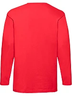 Fruit of the Loom Valueweight T LSL Tričko s dlhým rukávom 16.1038 červené Fruit of the Loom Valueweight T LSL Tričko s dlhým rukávom 16.1038 červené