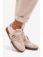 Dámské tenisky s ozdobným detailem Béžové Kalirina