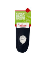 Unisex ponožky invisible BAMBUS SNEAKER SOCKS - BELLINDA - čierna
