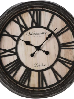 NÁSTENNÉ HODINY S RÍMSKYMI ČÍSLICAMI 50CM