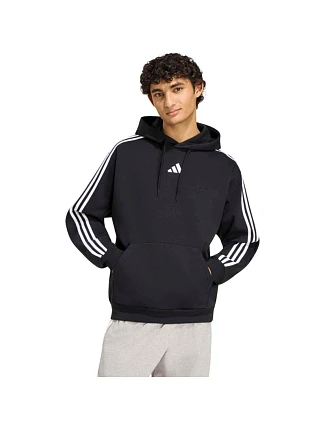 Pánska mikina adidas Essentials 3-Stripes Fleece Hoodie, čierna, KY6602 Pánska mikina adidas Essentials 3-Stripes Fleece Hoodie, čierna, KY6602