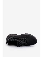 Sneakersy Męskie HI-POLY SYSTEM Big Star NN174467 Czarne