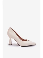 Elegantné lodičky Vinceza 62222 Beige Expanding Toe Elegantné lodičky Vinceza 62222 Beige Expanding Toe