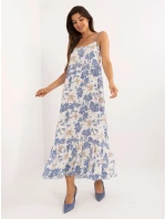 Šaty DHJ SK 7772.25 bielo-modré Šaty DHJ SK 7772.25 bielo-modré