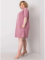 Dámske šaty SK 6639.02X staroružové - FPrice