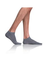 Krátke pánske bambusové ponožky BAMBUS AIR IN-SHOE SOCKS - Bellinda - šedá Krátke pánske bambusové ponožky BAMBUS AIR IN-SHOE SOCKS - Bellinda - šedá