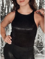 Dámske body SHIMMER black FashionStreet RY2704