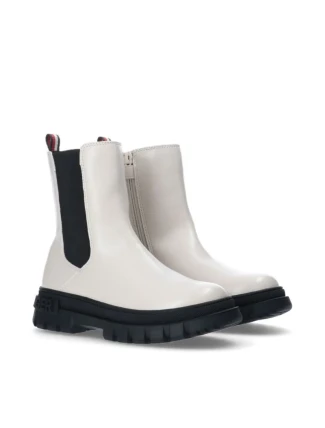Topánky Tommy Hilfiger Bootie Ivory T3A5-33058-1355101-101 Topánky Tommy Hilfiger Bootie Ivory T3A5-33058-1355101-101