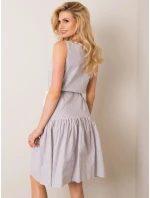 Šaty LK SK 508215.30P biela šedá