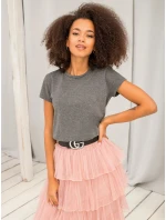 Tričko RV TS 4623.56 tmavo šedá