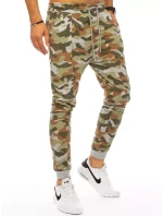 Pánske tepláky moro green FashionStreet UX3333 Pánske tepláky moro green FashionStreet UX3333