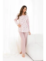 Pyžamo Regina 710 long/r 2XL-3XL Z25/26 dámske nezapnuté