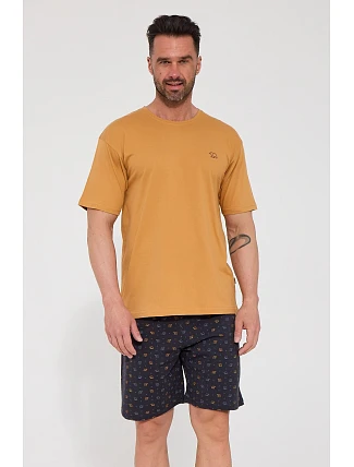 Pyžamo Cornette 326/346 Wild Bear, krátke rukávy, veľkosti S–2XL