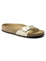 Birkenstock Madrid Birko-Flor Gold regular wide žabky (1016106) pre ženy