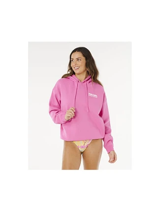 Dámska mikina RIP CURL Surf Puff Heritage Hood, ružová Dámska mikina RIP CURL Surf Puff Heritage Hood, ružová