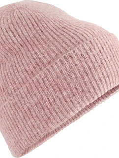 Beechfield B 388 Pletená čiapka „Wool Blend“ 53.0388 ružová melírovaná