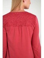 Vamp - Nočná košeľa s čipkovými detailmi 19909 - Vamp