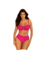 Dámske dvojdielne plavky Gold 1 S730CH1-2d tm. ružové - Self Dámske dvojdielne plavky Gold 1 S730CH1-2d tm. ružové - Self