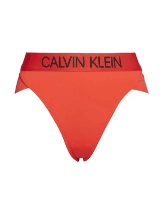 Spodný diel plaviek KW0KW00944-XBG červená - Calvin Klein