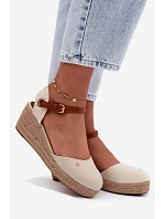 Dámske sandále Wrangler 20261087-99Q béžové Dámske sandále Wrangler 20261087-99Q béžové
