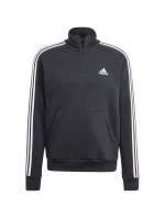 Mikina adidas Essentials Fleece s tromi pruhmi 1/4-Zip M HZ6235