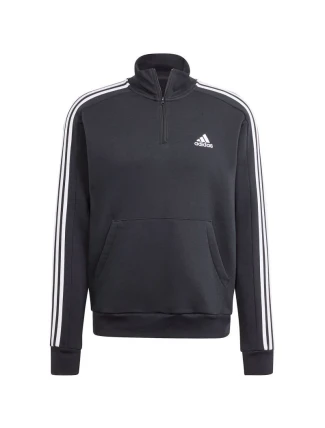 Mikina adidas Essentials Fleece s tromi pruhmi 1/4-Zip M HZ6235