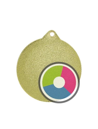 Luxorská medaila s tryskovou potlačou