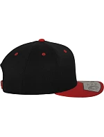 Flexfit 110 6-panelová čiapka „Fitted Snapback“ 55.0110 čierna/červená Flexfit 110 6-panelová čiapka „Fitted Snapback“ 55.0110 čierna/červená