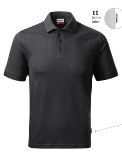 Pánske polo tričko Resist Heavy (ebony gray 94 (značka))