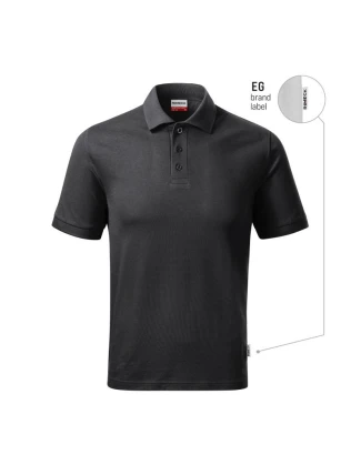 Pánske polo tričko Resist Heavy (ebony gray 94 (značka))