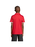 Detské tričko adidas Entrada 26 Polo červené JZ6626 Detské tričko adidas Entrada 26 Polo červené JZ6626
