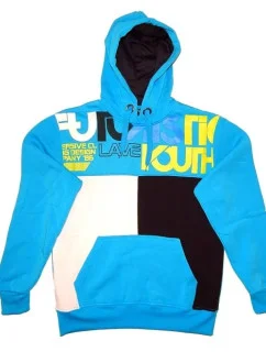 Pánska mikina bavlnená SP6850-2 modrá - Dalef