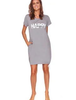 Dámske tehotenské tričko 9504 sivé - Doctornap