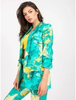 Dámske sako DHJ MA 7684A 1.22X tyrkysové