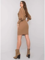 RV šaty SK 6079.65 svetlohnedé RV šaty SK 6079.65 svetlohnedé