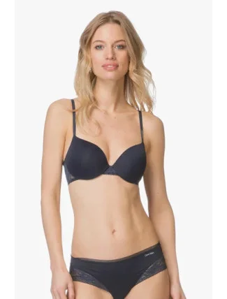 Podprsenka Lightly lined demin QF4448E - Calvin Klein