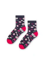 Dámske ponožky Steven art.136 Srdce Dámske ponožky Steven art.136 Srdce