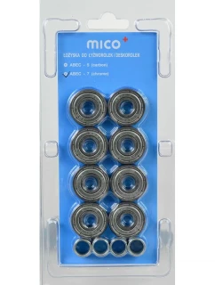 Chrómové ložisko Mico ABEC-7 /8 ks/