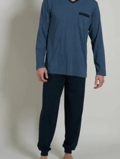 Pánske pyžamo dlhé - 56095 4065 - modré - Bugatti