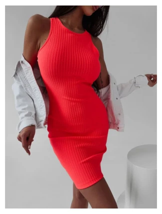 Dámske šaty 277429 neónovo ružové - Ola Voga