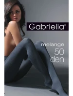 Hrubšie melanžové dámske pančuchové nohavice MELANGE Hrubšie melanžové dámske pančuchové nohavice MELANGE