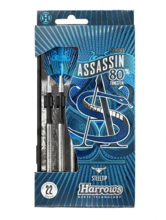 Šípky Harrows Assassin 80% Steeltip HS-TNK-000013140