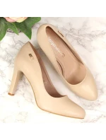 Dámske lodičky SK3J 04-2023 Beige - Sergio Leone Dámske lodičky SK3J 04-2023 Beige - Sergio Leone